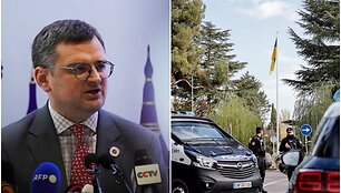 Dmytro Kuleba atskleidė Ukrainos ambasadoms siųstų lai&scaron;kų su grasinimais turinį