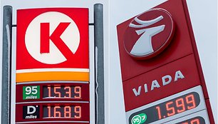 „Circle K“, „Viada“ trims valandoms mažina degalų kainą: 20 centų pigiau