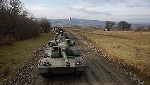 Prancūzi&scaron;ki &bdquo;Leclerc&ldquo; tankai