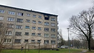 Dėl gaisro Klaipėdoje evakuota 40 žmonių