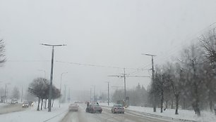 Vilniaus keliai kovo 10-ąją