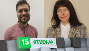 15min studijoje – Marijus Kontrimas ir Olga Celova