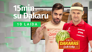 15min su Dakaru - 10 serija (pataisyta)