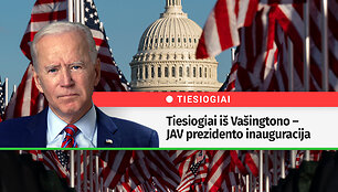 Tiesiogiai i&scaron; Va&scaron;ingtono &ndash;  JAV prezidento inauguracija