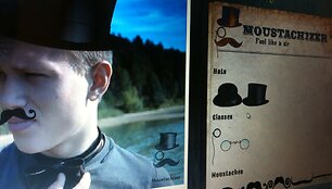 Aplikacija &bdquo;Moustachizer&ldquo;