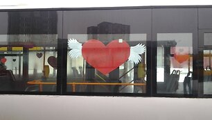 Meilės autobusas Vilniuje
