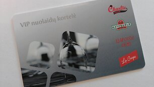 Vici VIP kortele