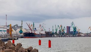 Klaipėdos uostas pagal krovą pirmauja tarp Baltijos valstybių