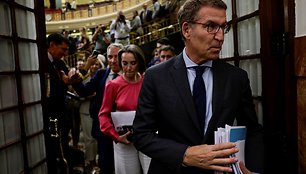 Ispanijos Liaudies partijos lyderis pralaimėjo balsavimą dėl premjero posto parlamente