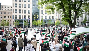 BNS nuotr. Palestiniečiai (asociatyvinė nuotr.)