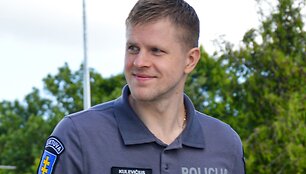 &Scaron;iaulių miesto ir rajono policijos komisariato tyrėjas &Scaron;arūnas Kulevičius (policijos nuotrauka).