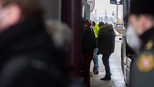 Žygimantas Gedvila/BNS nuotr.  Lietuvos-Baltarusijos pasienio punktas