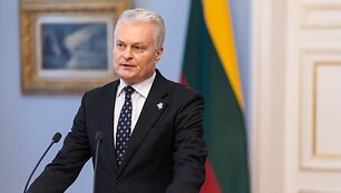Skirmantas Lisauskas/BNS nuotr. Gitanas Nausėda