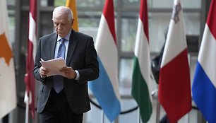 Europos Sąjungos diplomatijos vadovas Josepas Borrellis