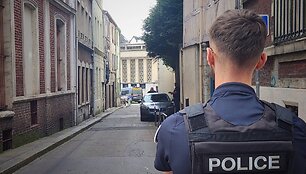 Puolimas į sinagogą Ruene. / ROBIN LETELLIER/SIPA / ROBIN LETELLIER/SIPA