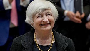 Vokietija susitinka su Yellen iš JAV. / Michael Probst / AP