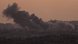 Izraelio ir Palestinos konfliktas. / Leo Correa / AP