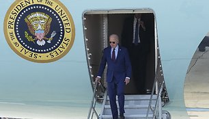 Biden minėjo D-Day 80-ąsias metines. / Michel Euler / AP