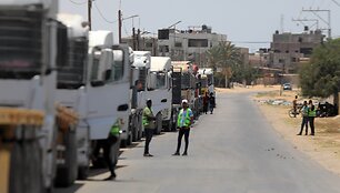 Kerem &Scaron;alomo perėja / Rizek Abdeljawad / ZUMAPRESS.com
