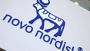 Novo Nordisk&#34; logotipas matomas Danijoje. / Tom Little / REUTERS