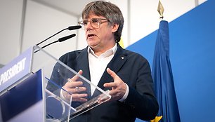 Puigdemont skelbia siekiantis investicijų po Katalonijos rinkimų. / GlÃ²Ria SÃ¡Nchez / ZUMAPRESS.com