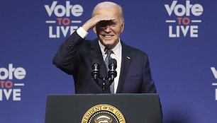 Rinkimai 2024: Biden vėl kovoja. / Ronda Churchill / AP