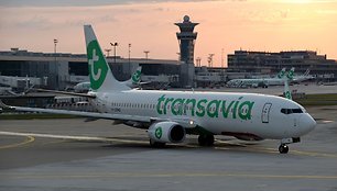 „Air France“ ir „Transavia“ dėl saugumo skrydžių į Beirutą nevykdys iki antradienio / ERIC PIERMONT / AFP