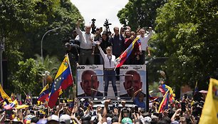 Venezuelos rinkimų nuotraukų galerija. / Matias Delacroix / AP