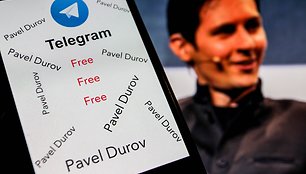 Telegram kūrėjo Pavelo Durovo atvejis Prancūzijoje. / Yassine Mahjoub/SIPA / Yassine Mahjoub/SIPA