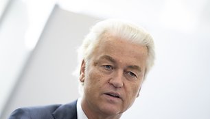 Olandijos Wilders gresia pavojus. / Peter Dejong / AP