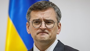 Ukrainos parlamentas patvirtino užsienio reikalų ministro D. Kulebos atsistatydinimą / Alina Smutko / REUTERS