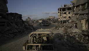 Izraelio ir palestiniečių Rafah nuotraukų galerija. / Leo Correa / AP