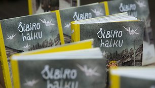 Knygos „Sibiro haiku“ pristatymas / Žygimantas Gedvila/BNS nuotr.