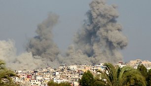 Izraelio kariuomenė patvirtino Libane nužudžiusi „Hamas“ lyderį / KAWNAT HAJU / AFP