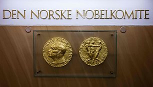 Pasaulinių krizių fone – spėlionės dėl 2024-ųjų Nobelio premijos laimėtojų / JONATHAN NACKSTRAND / AFP