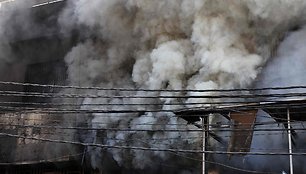 Izraeliui atakuojant Beirutą / ANWAR AMRO / AFP