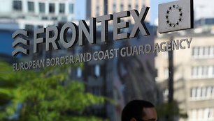 „Frontex“ logotipas  / KACPER PEMPEL / REUTERS