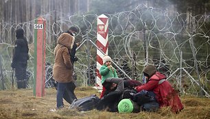 Nelegalūs migrantai Latvijoje / Leonid Shcheglov / AP