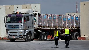 Humanitarinė pagalba Gazos Ruožui / Carlos Garcia Rawlins / REUTERS