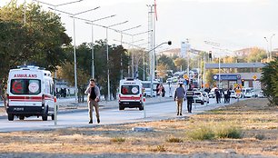 Išpuolis Ankaroje / ADEM ALTAN / AFP