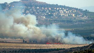 Izraelio ir &bdquo;Hezbollah&ldquo; karas / RABIH DAHER / AFP