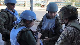 Jungtinių Tautų (JT) taikos palaikymo pajėgos Libane (UNIFIL) / - / AFP