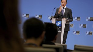 NATO generalinis sekretorius Markas Rutte / Virginia Mayo / AP