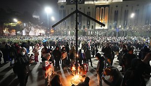 Protestai Sakartvele / Pavel Bednyakov / AP