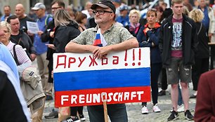 AfD mitingas 2023-iaisiais / Heiko Rebsch / dpa/picture-alliance