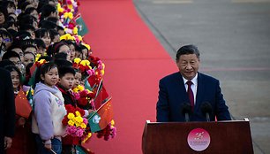 Xi Jinpingas Makao / EDUARDO LEAL / AFP