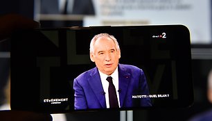 Naujasis Prancūzijos ministras pirmininkas Francois Bayrou / MOURAD ALLILI/SIPA / MOURAD ALLILI/SIPA