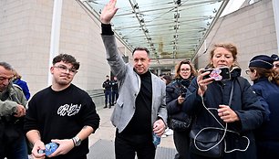 Gisele Pelicot sūnus / SYLVAIN THOMAS / AFP