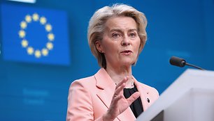 Europos Komisijos (EK) vadovė Ursula von der Leyen / Zhao Dingzhe / ZUMAPRESS.com