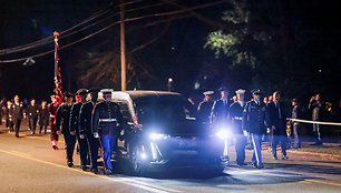 Jimmy Carterio laidotuvių procesija / Sam Wolfe / REUTERS